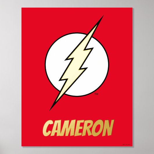 Der Flash | Blitzschlag Foliendrucke (Vorderseite)