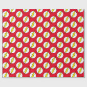 Der Flash | Blitzschlag Geschenkpapier (Flach)