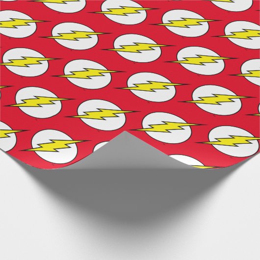 Der Flash | Blitzschlag Geschenkpapier (Ecke)