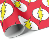 Der Flash | Blitzschlag Geschenkpapier (Rolleneckpunkt)