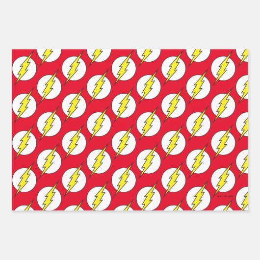 Der Flash | Blitzschlag Geschenkpapier Set (Vorderseite 3)
