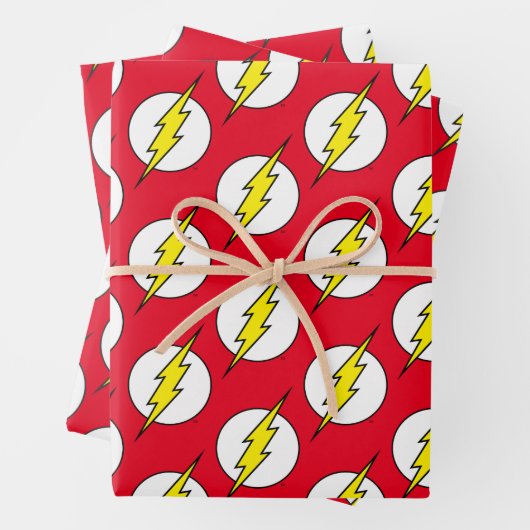 Der Flash | Blitzschlag Geschenkpapier Set (Beispiel)