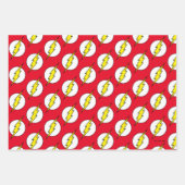 Der Flash | Blitzschlag Geschenkpapier Set (Vorderseite)