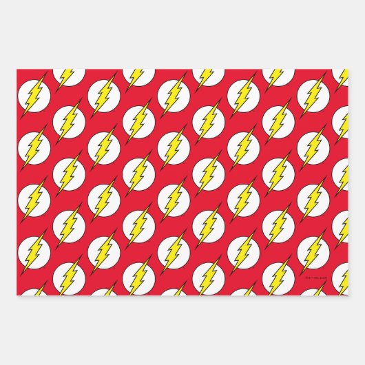 Der Flash | Blitzschlag Geschenkpapier Set (Vorderseite)