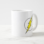 Der Flash | Blitzschlag Jumbo-Tasse (Vorderseite Rechts)