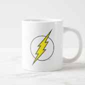 Der Flash | Blitzschlag Jumbo-Tasse (Rechts)