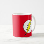 Der Flash | Blitzschlag Kaffeetasse (VorderseiteRechts)