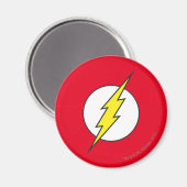 Der Flash | Blitzschlag Magnet (Vorderseite/Rückseite)