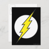 Der Flash | Blitzschlag Postkarte (Vorne/Hinten)