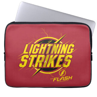 Der Flash | "Blitzschläge" Grafik Laptopschutzhülle