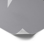 Der Flash | "Dein trauriger Nerdy Little Dream" Poster (Ecke)