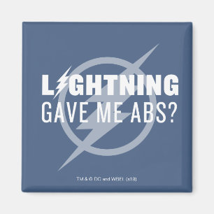 Der Flash   "Der Blitz gab mir Abs?" Magnet