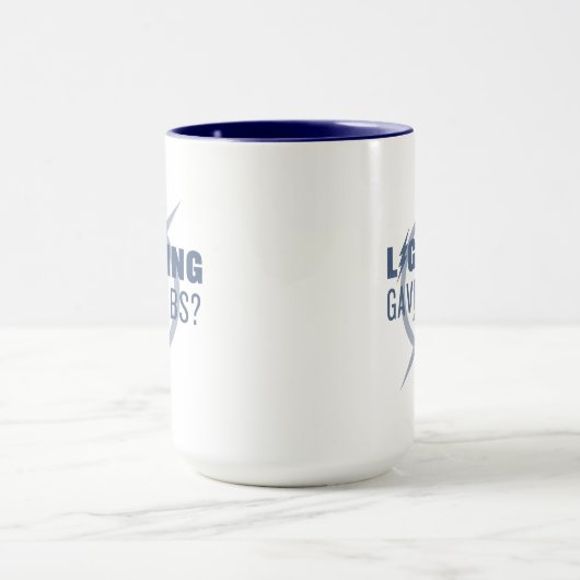 Der Flash | "Der Blitz gab mir Abs?" Tasse (Zentrum)