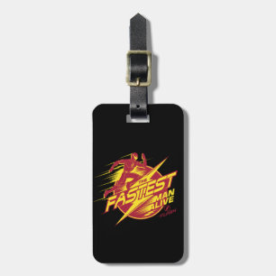 Der Flash   Der schnellste Mensch lebt Gepäckanhänger