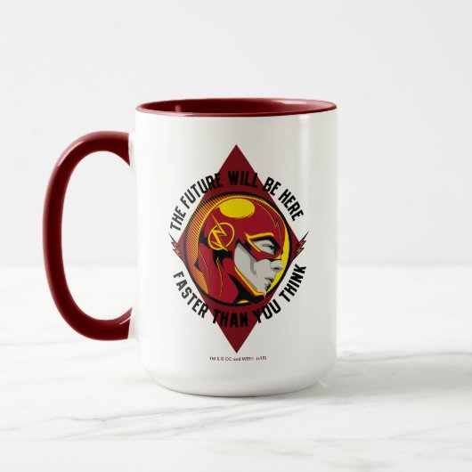 Der Flash | "Die Zukunft wird hier sein" Tasse (Links)