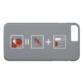 Der Flash | Flash Equation Case-Mate iPhone Hülle (Rückseite (Horizontal))