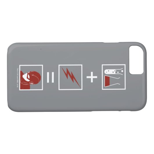 Der Flash | Flash Equation Case-Mate iPhone Hülle (Rückseite (Horizontal))