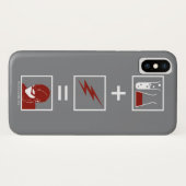 Der Flash | Flash Equation Case-Mate iPhone Hülle (Rückseite (Horizontal))