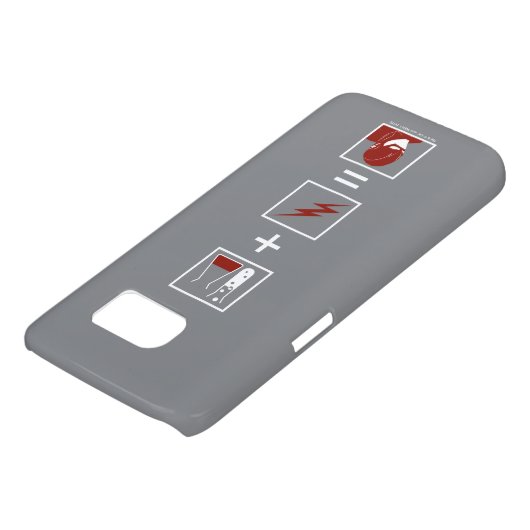 Der Flash | Flash Equation Case-Mate Samsung Galaxy Hülle (unten)