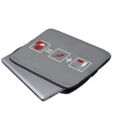 Der Flash | Flash Equation Laptopschutzhülle (Vorne Knopf)