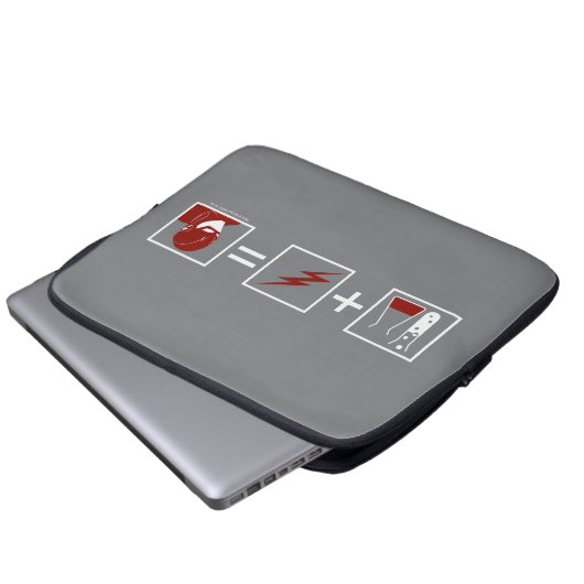 Der Flash | Flash Equation Laptopschutzhülle (Vorne Knopf)