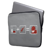 Der Flash | Flash Equation Laptopschutzhülle (Vorderseite Links)