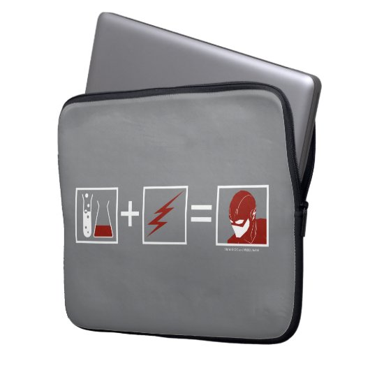 Der Flash | Flash Equation Laptopschutzhülle (Vorderseite Links)