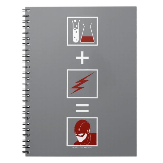 Der Flash | Flash Equation Notizblock (Vorderseite)