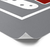 Der Flash | Flash Equation Poster (Ecke)