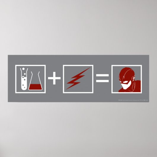 Der Flash | Flash Equation Poster (Vorne)