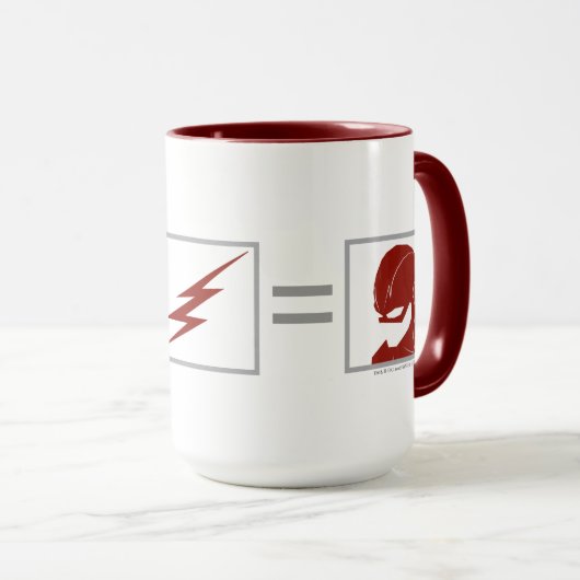 Der Flash | Flash Equation Tasse (VorderseiteRechts)