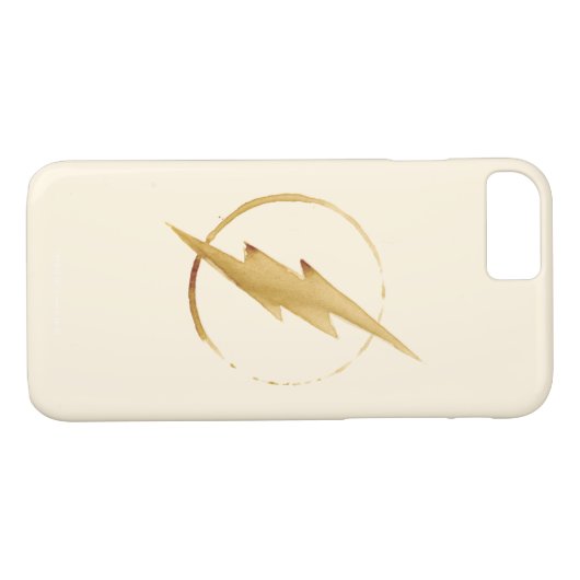 Der Flash | Gelbe BrustEmblem Case-Mate iPhone Hülle (Rückseite (Horizontal))