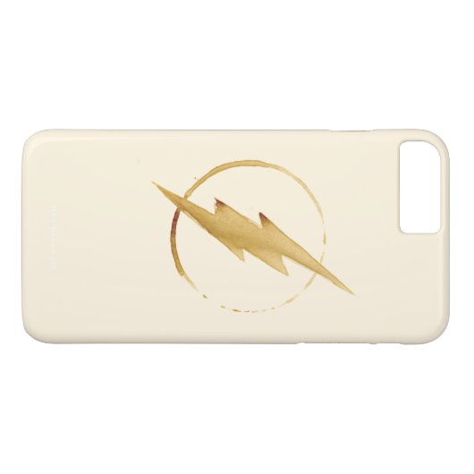 Der Flash | Gelbe BrustEmblem Case-Mate iPhone Hülle (Rückseite (Horizontal))