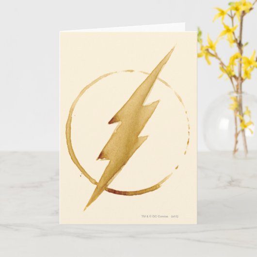 Der Flash | Gelbe BrustEmblem Karte (Gelbe Blume)