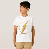 Der Flash | Gelbe BrustEmblem T-Shirt (Vorne ganz)