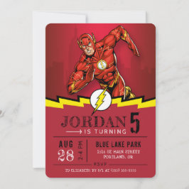 Der Flash | Happy Birthday Einladung