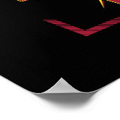 Der Flash | Sie müssen an das Unmögliche glauben Poster (Ecke)