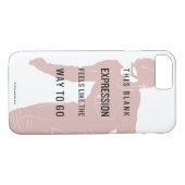 Der Flash | Silhouette für Leerausdrücke Case-Mate iPhone Hülle (Rückseite (Horizontal))