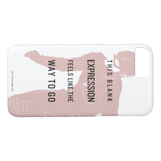 Der Flash | Silhouette für Leerausdrücke Case-Mate iPhone Hülle (Rückseite (Horizontal))