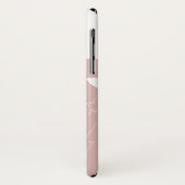 Der Flash | Silhouette für Leerausdrücke Case-Mate iPhone Hülle (Hinten/Links)