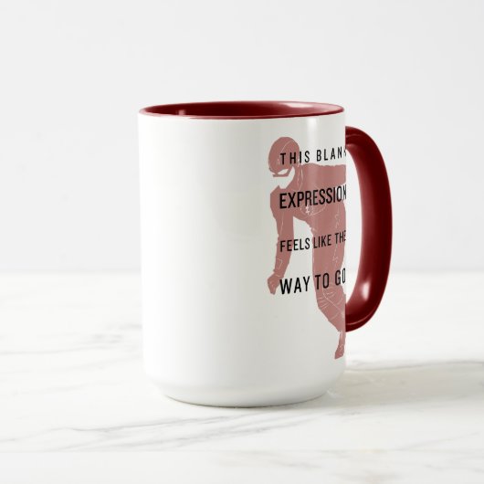 Der Flash | Silhouette für Leerausdrücke Tasse (VorderseiteRechts)