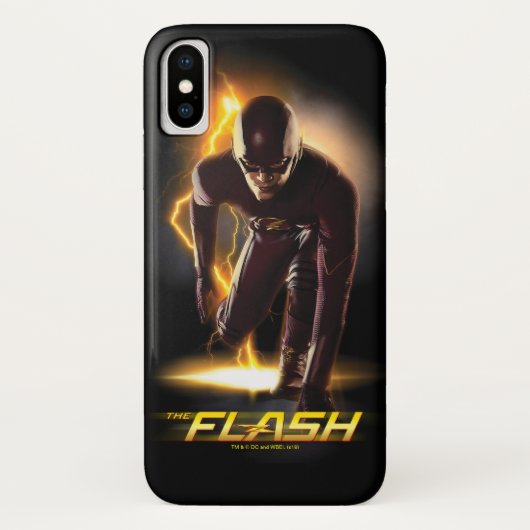 Der Flash | Startposition Sprint Case-Mate iPhone Hülle (Rückseite)