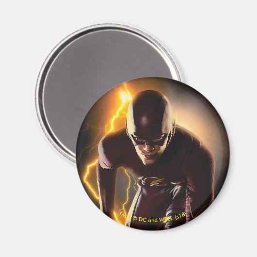Der Flash | Startposition Sprint Magnet (Vorderseite/Rückseite)
