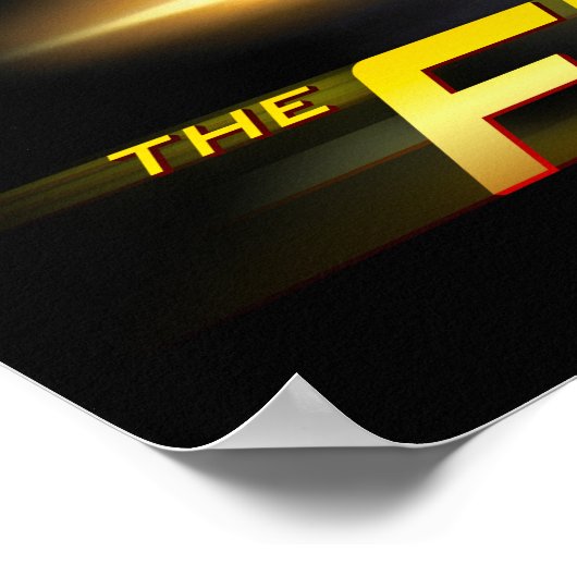 Der Flash | Startposition Sprint Poster (Ecke)