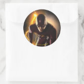 Der Flash | Startposition Sprint Runder Aufkleber (Tasche)