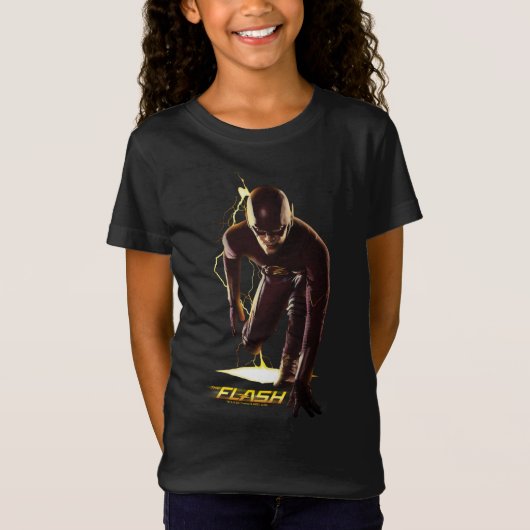 Der Flash | Startposition Sprint T-Shirt (Vorderseite)