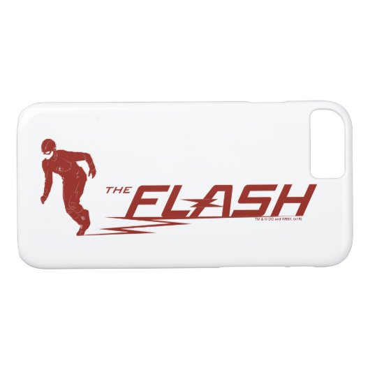 Der Flash | Super Hero Name Logo Case-Mate iPhone Hülle (Rückseite (Horizontal))