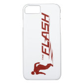 Der Flash | Super Hero Name Logo Case-Mate iPhone Hülle (Rückseite)