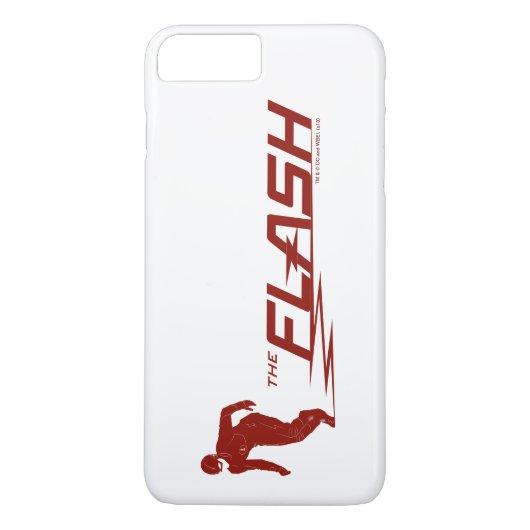 Der Flash | Super Hero Name Logo Case-Mate iPhone Hülle (Rückseite)