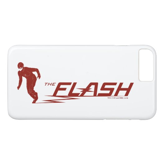Der Flash | Super Hero Name Logo Case-Mate iPhone Hülle (Rückseite (Horizontal))